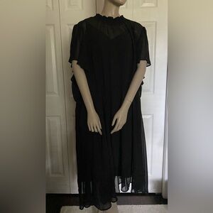 Torrid Mini Chiffon Smocked Dress 6X NWT